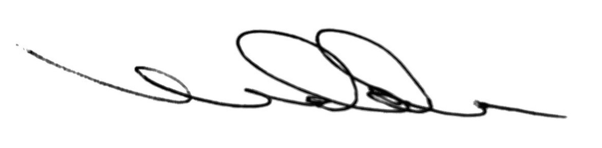 Peter Madden SIgnature